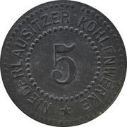 5 Pfennig - Berlin Niederlausitzer - Kohlenwerk obverse image