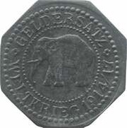 5 Pfennig - Berlin Carl Mampe, Germany, 1914 reverse image
