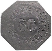 50 Pfennig - Berlin Westf. Anh. Sprengstoff AG obverse image