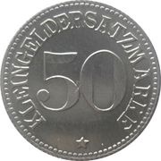 50 Pfennig - Lippehne, Germany, 1919 reverse image