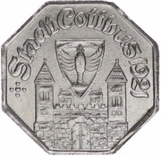 50 Pfennig - Cottbus obverse image