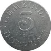 5 Pfennig - Döbern N. L. obverse image