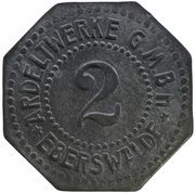 2 Pfennig - Eberswalde Ardeltwerke G.M.B.H obverse image