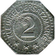 2 Pfennig - Eberswalde Ardeltwerke G.M.B.H, Germany,  reverse image