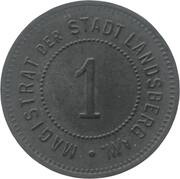 1 Pfennig - Landsberg an der Warthe obverse image