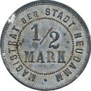 ½ Mark - Neudamm obverse image
