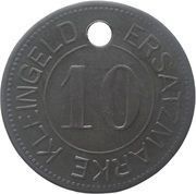 10 Pfennig - Neuruppin, Germany,  reverse image