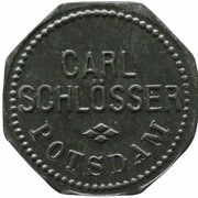 10 Pfennig - Potsdam Carl Schlösser obverse image