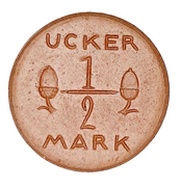 ½ Mark - Prenzlau, Germany, 1921 reverse image