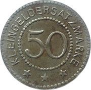 50 Pfennig - Soldin, Germany, 1919 reverse image