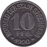 10 Pfennig - Spremberg obverse image