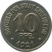 10 Pfennig - Spremberg obverse image