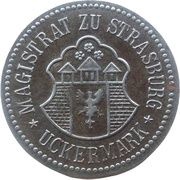 50 Pfennig - Strasburg Uckermark obverse image