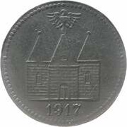 50 Pfennig - Wittenberge, Germany, 1917 reverse image