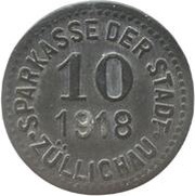 10 Pfennig - Züllichau obverse image