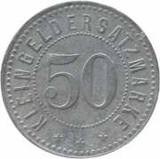 50 Pfennig - Züllichau, Germany, 1918 reverse image