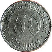 50 Pfennig - Bremen obverse image