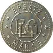 20 Pfennig - Bremen Bremer Lagerh. Ges., Germany,  reverse image