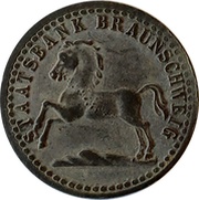 10 Pfennig - Braunschweig Staatsbank obverse image