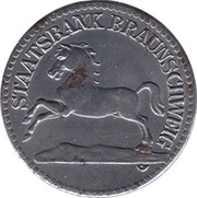 50 Pfennig - Braunschweig Staatsbank obverse image