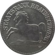 50 Pfennig - Braunschweig Staatsbank obverse image