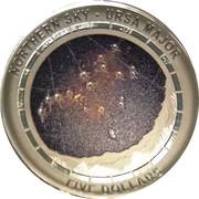 5 Dollars - Elizabeth II 4th Portrait - Northern Sky - Ursa Major - Silver Domed, Australia, 2016 reverse image