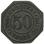 50 Pfennig - Wartenburg Ostpreussen obverse image