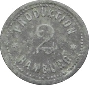 2 Pfennig - Hamburg Produktion obverse image