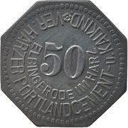 50 Pfennig - Elbingerode Ver. Harzer Portlandcement u. Kalkind. obverse image