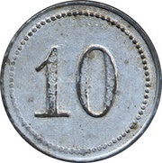 10 Pfennig - Fallingbostel, Germany, 1917 reverse image
