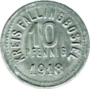 10 Pfennig - Fallingbostel obverse image
