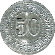 50 Pfennig - Freden am Leine Glasfabrik Schildhorst obverse image