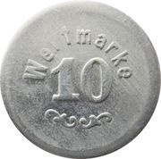 10 Pfennig - Münden, Germany, 1947 reverse image