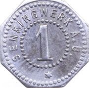 1 Pfennig - Hildesheim Senkingwerk A.G. obverse image