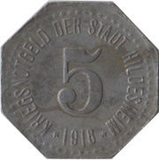 5 Pfennig - Hildesheim obverse image