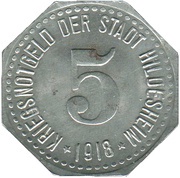5 Pfennig - Hildesheim obverse image