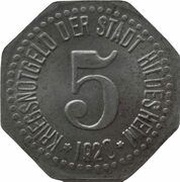 5 Pfennig - Hildesheim obverse image