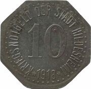 10 Pfennig - Hildesheim obverse image