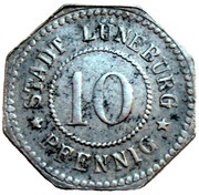 10 Pfennig - Lüneburg obverse image