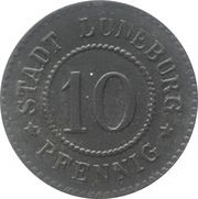 10 Pfennig - Lüneburg obverse image