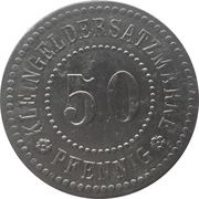 50 Pfennig - Lüneburg, Germany,  reverse image