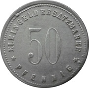 50 Pfennig - Meppen Heseper Torfwerk G.M.B.H., Germany,  reverse image