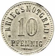 10 Pfennig - Northeim, Germany, 1918-1920 reverse image