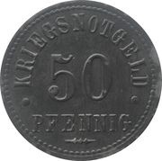 50 Pfennig - Northeim, Germany, 1918 reverse image