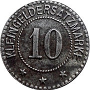 10 Pfennig - Peine, Germany, 1918 reverse image