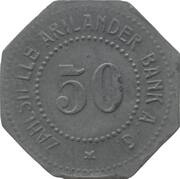 50 Pfennig - Quakenbrück, Germany, 1917 reverse image