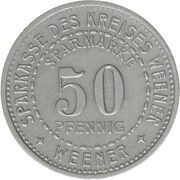 50 Pfennig - Weener obverse image