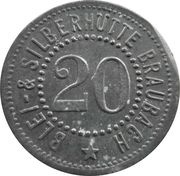 20 Pfennig - Braubach Blei- and Silberhütte obverse image