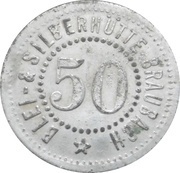 50 Pfennig - Braubach Blei- and Silberhütte obverse image