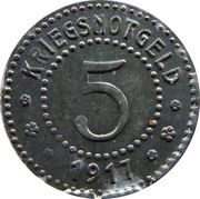 5 Pfennig - Dillkreis, Germany, 1917 reverse image